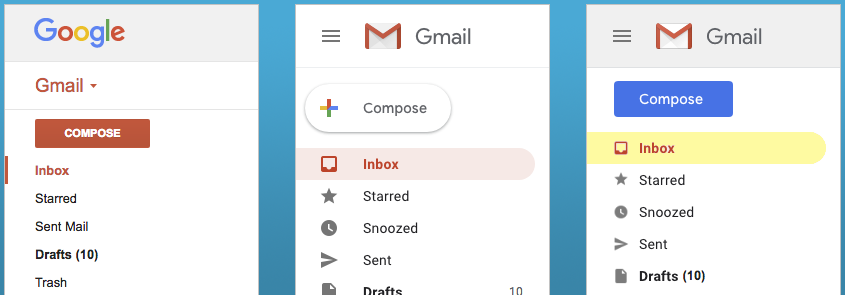 Gmail Redesign Fail