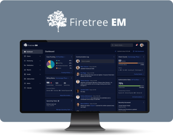 Firetree EM Client drug treatment software